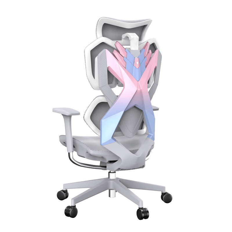 结合——骁骑独角兽女生电竞椅pg试玩尽享游戏与工作的完美(图1)